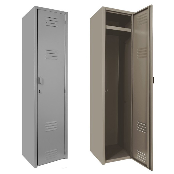 Locker metálico con una puerta